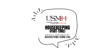 Seeking part-time Housekeeping associate.  Apply online at Indeed.com
